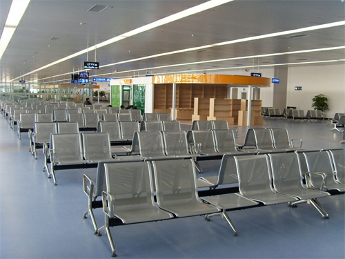 Cadeira de aeroporto em aço inoxidável